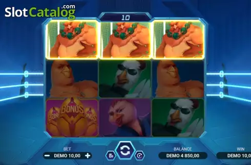 Οθόνη3. Battle Roosters Κουλοχέρης
