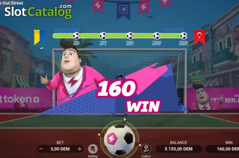 Οθόνη3. FastToken Penalty Shoot-Out: Street Κουλοχέρης