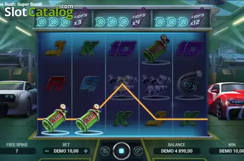 Οθόνη4. Adrenaline Rush: Super Boost Κουλοχέρης