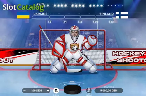 Οθόνη2. Hockey Shootout (Evoplay) Κουλοχέρης