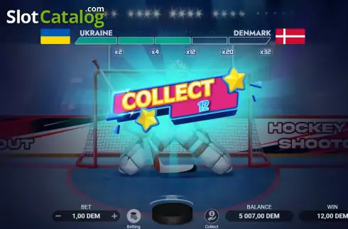 Οθόνη3. Hockey Shootout (Evoplay) Κουλοχέρης