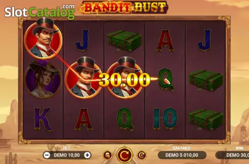Οθόνη3. Bandit Bust Κουλοχέρης