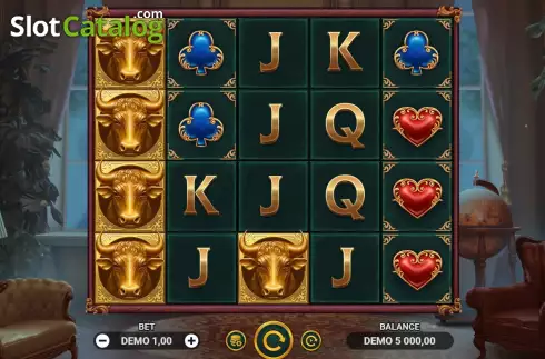 Οθόνη2. Bull's Club Κουλοχέρης