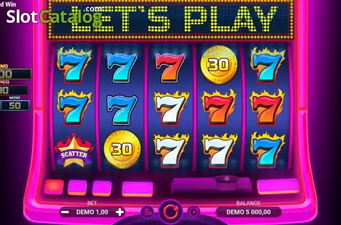 Οθόνη2. Hot Triple Sevens Hold & Win Κουλοχέρης