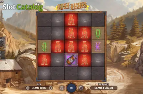 Οθόνη3. Rush Riches Κουλοχέρης