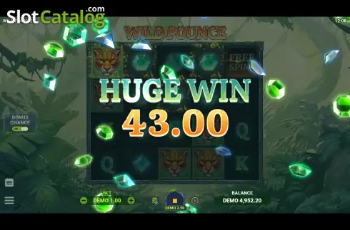 Οθόνη3. Wild Pounce Κουλοχέρης