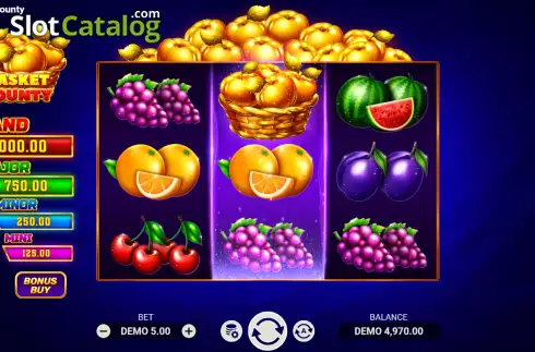 Οθόνη2. Basket Bounty Κουλοχέρης
