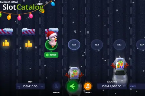 Οθόνη5. Uncrossable Rush X-mas Κουλοχέρης