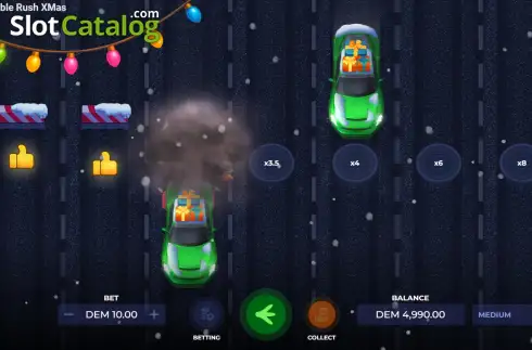 Οθόνη7. Uncrossable Rush X-mas Κουλοχέρης