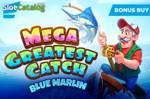 Mega Greatest Catch Blue Marlin Λογότυπο Mega Greatest Catch Blue Marlin Λογότυπο
