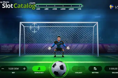 Οθόνη2. Penalty Shoot Out: Cup Mania Κουλοχέρης 