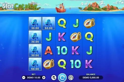 Οθόνη2. Ocean Catch Bonus Buy (Evoplay) Κουλοχέρης