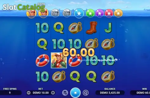 Οθόνη3. Ocean Catch Bonus Buy (Evoplay) Κουλοχέρης