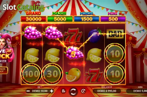 Οθόνη3. Love and Luck Joker Κουλοχέρης