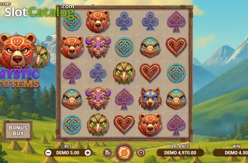 Οθόνη2. Mystic Totems Κουλοχέρης