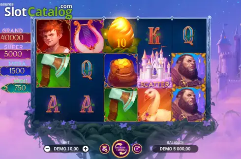 Οθόνη2. Beanstalk Magic Treasures Κουλοχέρης 