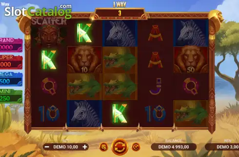 Οθόνη3. Heart of Africa: Lion Way Κουλοχέρης