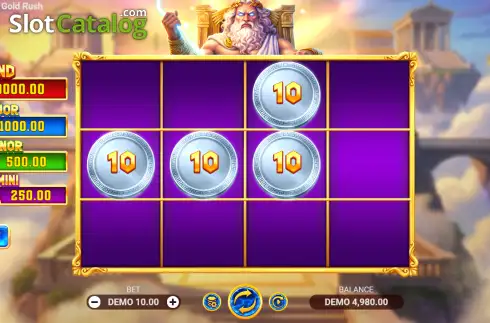 Οθόνη2. Olympus Gold Rush Κουλοχέρης