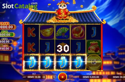 Οθόνη3. Panda's Coins Κουλοχέρης 