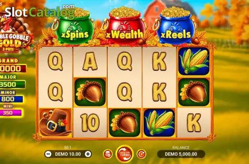 Οθόνη2. Gobble Gobble Gold Κουλοχέρης