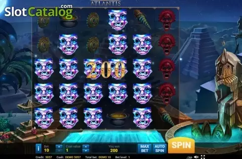 Οθόνη4. Atlantis (Evoplay) Κουλοχέρης