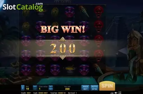 Οθόνη6. Atlantis (Evoplay) Κουλοχέρης