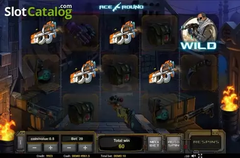 Οθόνη4. Ace Round Κουλοχέρης