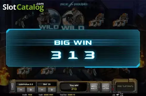 Οθόνη5. Ace Round Κουλοχέρης