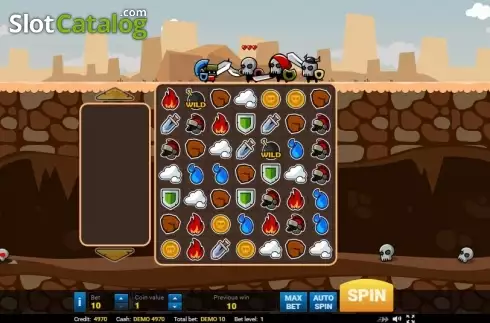 Οθόνη2. Epic Gladiators Κουλοχέρης