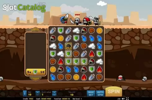 Οθόνη3. Epic Gladiators Κουλοχέρης