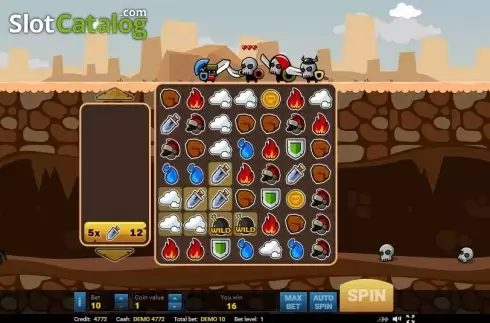 Οθόνη4. Epic Gladiators Κουλοχέρης