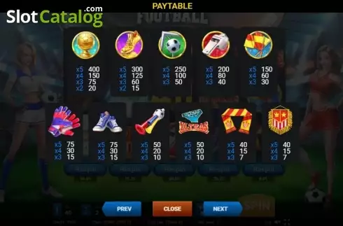 Οθόνη6. Football (Evoplay) Κουλοχέρης 