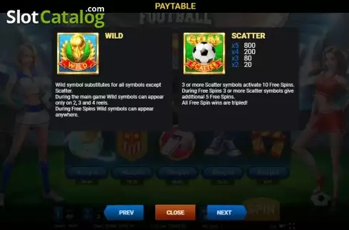 Οθόνη7. Football (Evoplay) Κουλοχέρης 