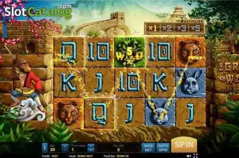 Οθόνη4. The Great Wall Treasure Κουλοχέρης
