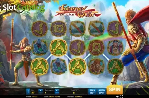 Οθόνη3. Journey To The West (Evoplay) Κουλοχέρης