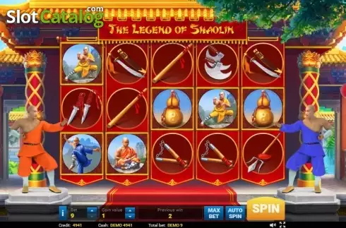 Οθόνη2. The Legend of Shaolin Κουλοχέρης