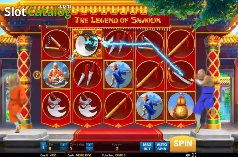 Οθόνη4. The Legend of Shaolin Κουλοχέρης