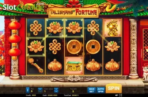 Οθόνη3. Talismans of Fortune Κουλοχέρης