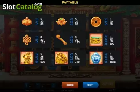 Οθόνη5. Talismans of Fortune Κουλοχέρης