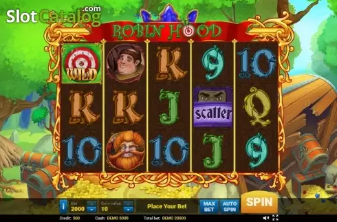 Οθόνη2. Robin Hood (Evoplay) Κουλοχέρης