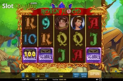 Οθόνη5. Robin Hood (Evoplay) Κουλοχέρης