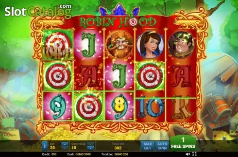 Οθόνη8. Robin Hood (Evoplay) Κουλοχέρης