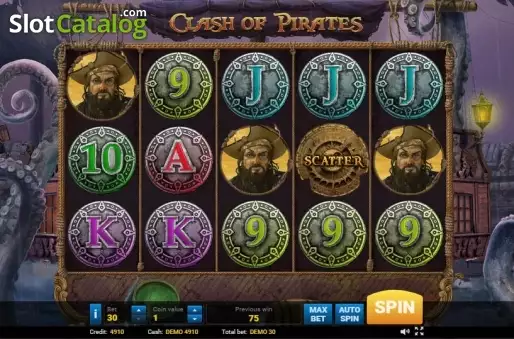 Οθόνη2. Clash of Pirates Κουλοχέρης