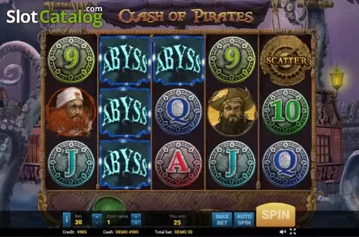Οθόνη4. Clash of Pirates Κουλοχέρης