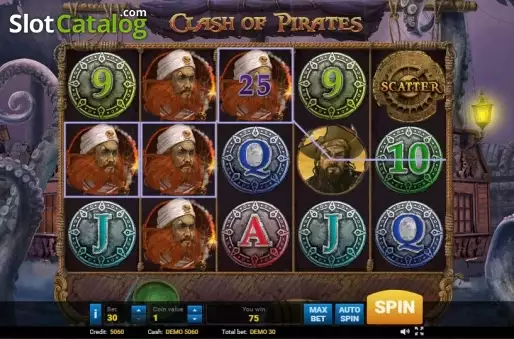 Οθόνη5. Clash of Pirates Κουλοχέρης