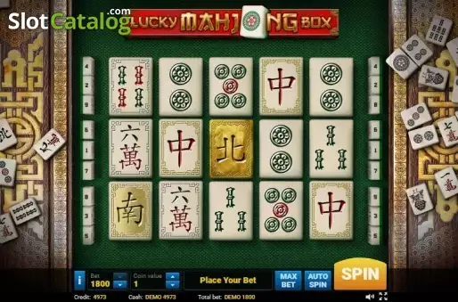 Οθόνη2. Lucky Mahjong Box Κουλοχέρης