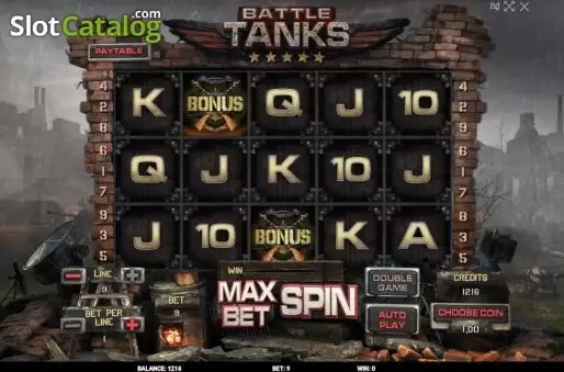 Οθόνη2. Battle Tanks Κουλοχέρης 