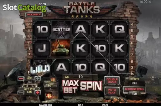 Οθόνη4. Battle Tanks Κουλοχέρης 