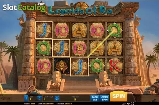 Οθόνη3. Legends of Ra Κουλοχέρης