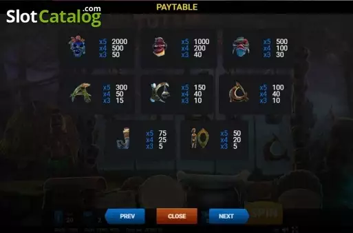 Οθόνη6. Totem Island Κουλοχέρης